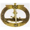 Image 2 : ERICH TOPP'S ENGRAVED U-BOAT BADGE