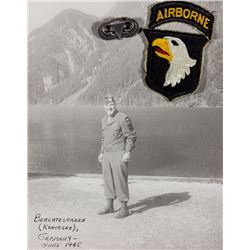 JUMP WINGS AND AIRBORNE PATCH OF 101ST AIRBORNE M/SGT.