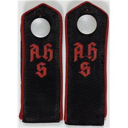 ADOLF HITLER SCHULE SHOULDER STRAPS