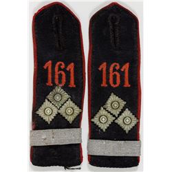 HITLER YOUTH FIRST LIEUTENANT SHOULDER STRAPS