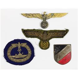 KRIEGSMARINE INSIGNIA U-81 CAPT. AND K/C RECIPIENT