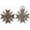Image 1 : WAR MERIT CROSSES WITH SWORDS, FIRST AND SECOND CLASS