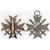 Image 2 : WAR MERIT CROSSES WITH SWORDS, FIRST AND SECOND CLASS