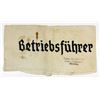 Image 1 : "BETRIEBSFUHRER" ARMBAND