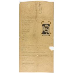 FIRST PUBLIC KNOWLEDGE THAT GERMANY HAD SURRENDERED -
