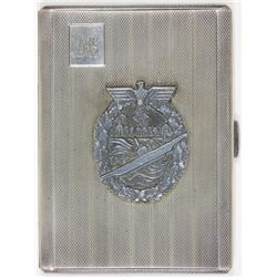 "FRONTREIF" BADGE AND CIGARETTE CASE