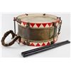 Image 1 : HITLER YOUTH DRUM WITH DRUMSTICKS