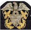 Image 2 : ADM. ERNEST J. KING HAT INSIGNIA AND SWORD BELT BUCKLE