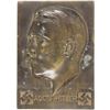 Image 1 : ADOLF HITLER BRONZE PLAQUE