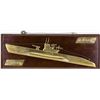 Image 1 : LA ROCHELLE U-BOAT HULL MODEL PLAQUE