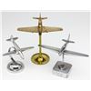Image 1 : METAL DESK AIRPLANE MODELS