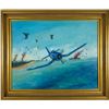 Image 1 : F4U CORSAIR OIL PAINTING