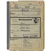 Image 1 : STAMMBUCH OF SS-TOTENKOPF MEMBER SERVING AT DACHAU AND