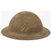 Image 1 : AMERICAN WORLD WAR I HELMET WITH U.S. 3RD INFANTRY