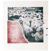 Image 1 : Menashe Kadishman, Sheep Portfolio 5, Serigraph and Etching