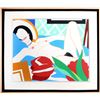 Image 1 : Tom Wesselmann, Monica Nude with Tulips, Screenprint