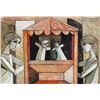 Image 1 : Lucio Ranucci, Puppet Show, Oil Painting
