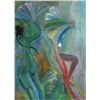 Image 1 : B. Peritz, Fan Dancers, Oil Painting