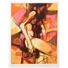 Image 1 : Jim Jonson, Woman Seated On Stool, Lithograph