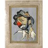 Image 1 : A. May, Sad Clown, Oil Painting