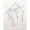 Image 1 : Ben Shahn, The First Word of Verse Arises, Rilke Portfolio, Lithograph