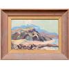 Image 1 : M.A. Weill, Desert Landscape, Oil Painting