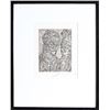 Image 1 : Jose Luis Cuevas, Dos Caras, Etching