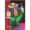 Image 1 : Leandro Velasco, Clown with Daisy, Oil Painting