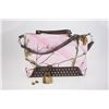 Image 1 : Pink Camo Concealed Carry Bag and Buffalo Horn Jewelry Set