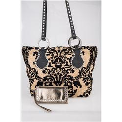 Embroidered Purse and Wallet