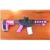 Image 2 : AR-15 PDW Pistol with Pink SBX Pistol Stabalizing Brace