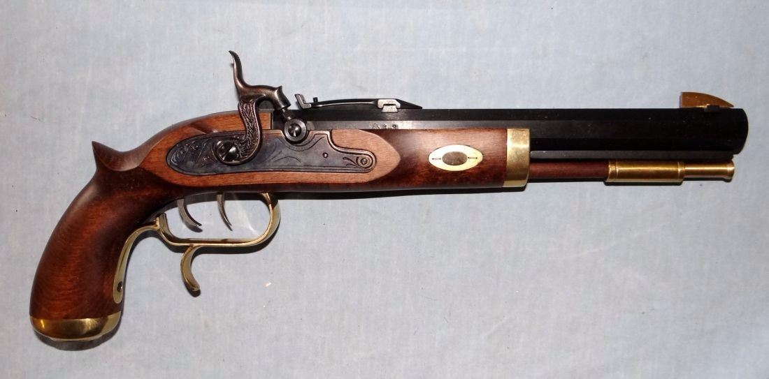 Traditions Trapper black powder pistol, 50 caliber, New