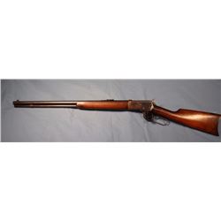 Win 1892, .25-20, s# 866936, 24" rnd, 70 - 80% original blue on barrel and magazine, refinished wood