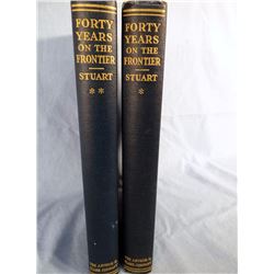 Stuart, Granville, Forty Years on the Frontier, 2 vols., 1925, Arthur Clark Co., both fine
