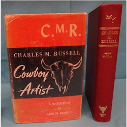 2 books: Adams and Britzman, Charles M. Russell Biography, 1957, 3rd, G/VG;