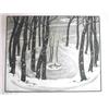 Image 1 : [  MONTALD, Constant].- Paysage en hiver. Lit...
