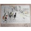 Image 1 : POULBOT.- Bataille rangée. Lithographie en co...