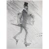 Image 1 : WILLETTE, Adolphe.- " à son ami Marty". Litho...