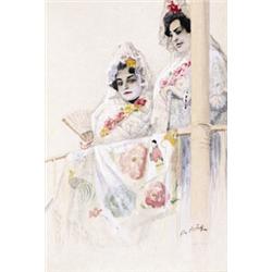 LOUYS, Pierre.- La Femme et le pantin. Illust...