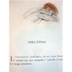 LOUYS, Pierre.- Les poésies de Méléagre. Illu...