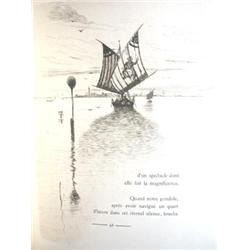 BARRÈS, Maurice.- La Mort de Venise. Eaux-for...