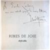 Image 1 : HANNON, Théodore.- Rimes de Joie. Avec une pr...