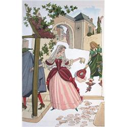 MOLIÈRE.- ( Oeuvres complètes). Illustrations...