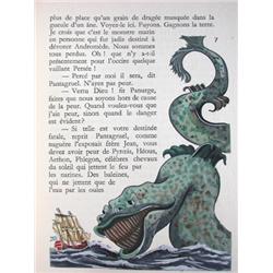 RABELAIS, François.- Oeuvres. Illustrations e...