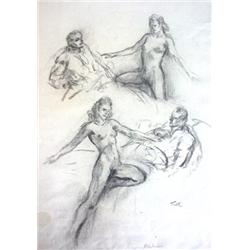 VERLAINE, Paul.- Parallèlement. Pointes sèche...