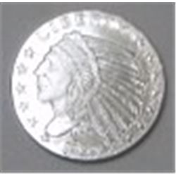 1929 SILVER INDIAN LIBERTY HEAD 1/10oz .999 FINE SILVER *MS HIGH GRADE*!!