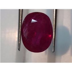 Natural Pigeon Blood Burma Ruby 6.22 cts - Certified