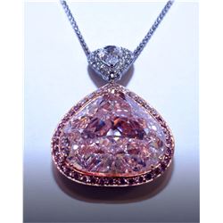 Natural Pink Diamond 19.41 carats - Flawless - GIA