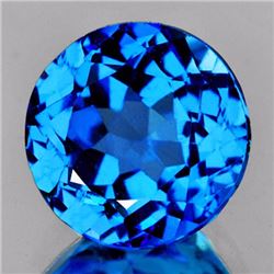Natural Swiss Blue Topaz 7.86 Cts - VVS