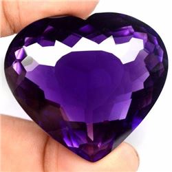 Natural Amethyst Heart 252.76 Carats - VVS